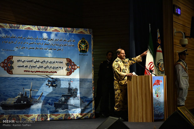 Jamaran destroyer replica unveiled in Mashhad