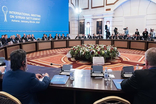 İran, Rusya ve Türkiye’nin Astana'daki Suriye görüşmeleri başladı