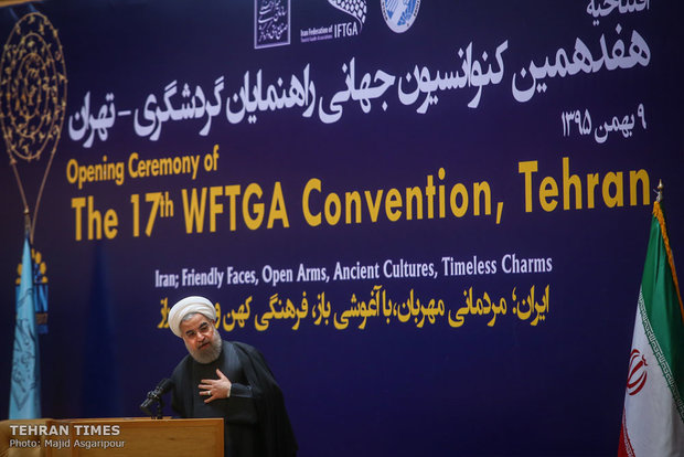 Opening ceremony of the 17th World Federation of Tourist Guide Associations in Tehran