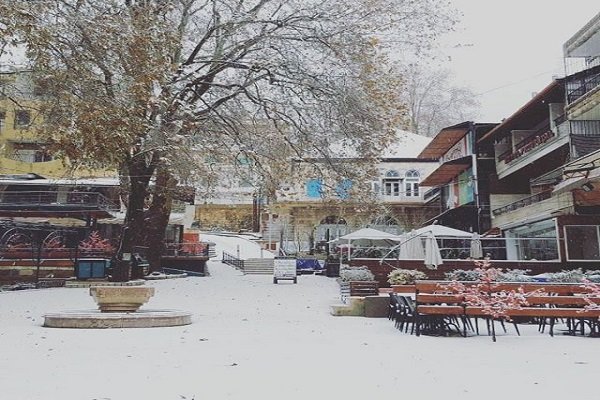 عاصفة ثلجية في لبنان