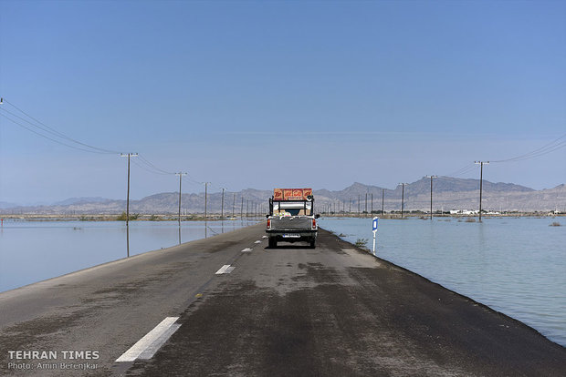 Sistan-Baluchestan hit by flood 