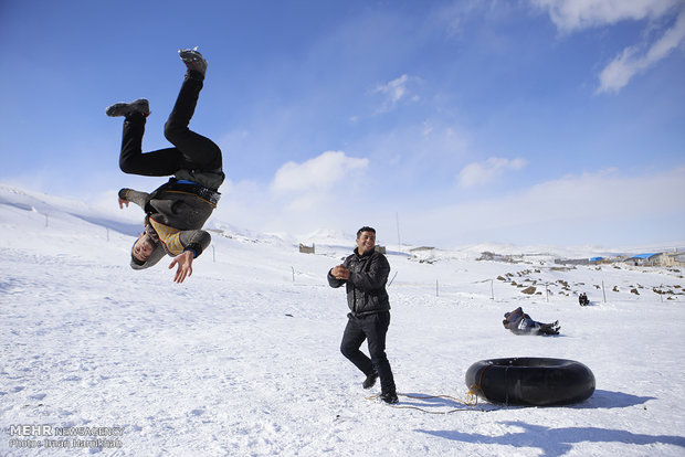 Winter ​recreation in Hamedan