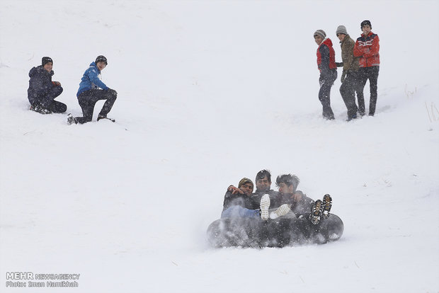 Winter ​recreation in Hamedan