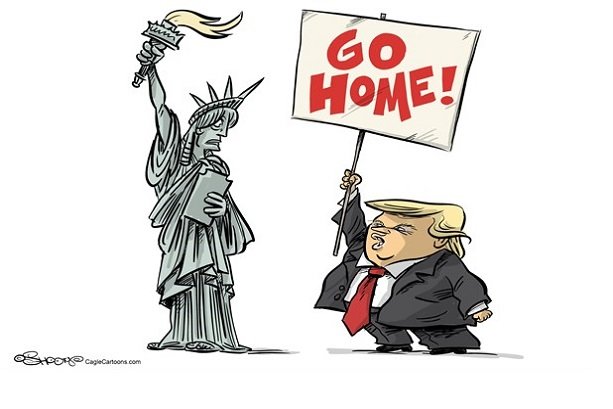 Mehr News Agency - Immigrants go home