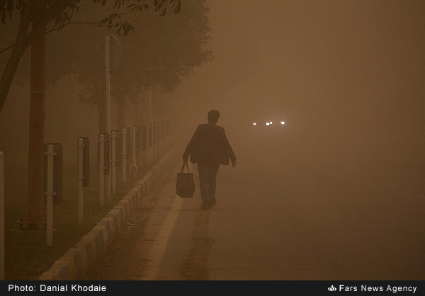 Sandstorm in Khuzestan