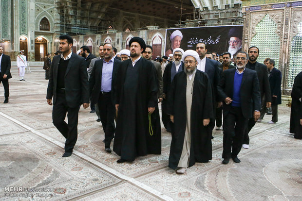 تجدید میثاق رئیس قوه قضائیه با آرمان های امام خمینی (ره) 