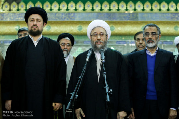 تجدید میثاق رئیس قوه قضائیه با آرمان های امام خمینی (ره) 