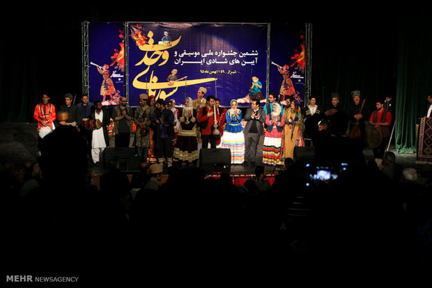 Sorna of Union Music Fest. concluded in Shiraz