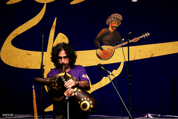 Sorna of Union Music Fest. concluded in Shiraz