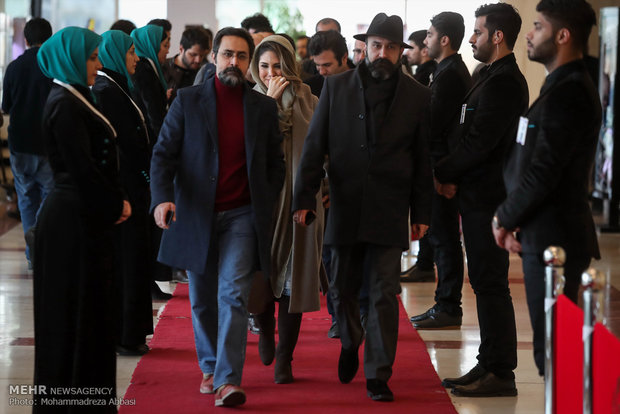 Celebrities on Fajr Film Festival’s red carpet
