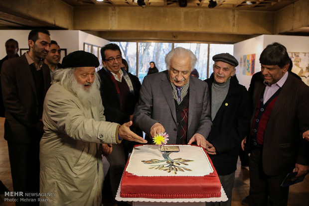 گشایش بخش مفاخر و بین الملل جشنواره هنرهای تجسمی فجر