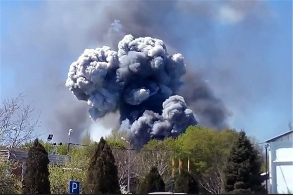 انفجارهای متعدد در جنوب اوکراین