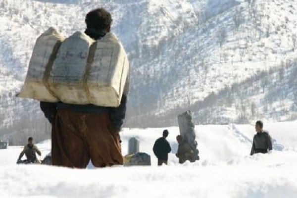 سرمای شدید جان کولبر سردشتی را گرفت