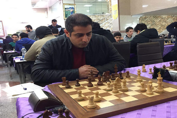 صعود استاد بزرگ ایران به صدر جدول مسابقات شطرنج «قائم کاپ»