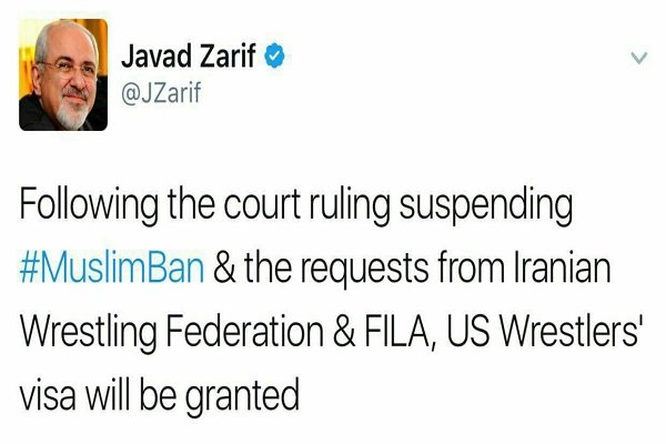 Zarif’ten vize açıklaması Zarif’ten vize açıklaması