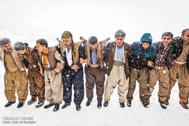 The Pirshalyar traditional ritual is being held twice a year in winter and spring. The festivities and the dancing human chain is a tourist attraction in this area.