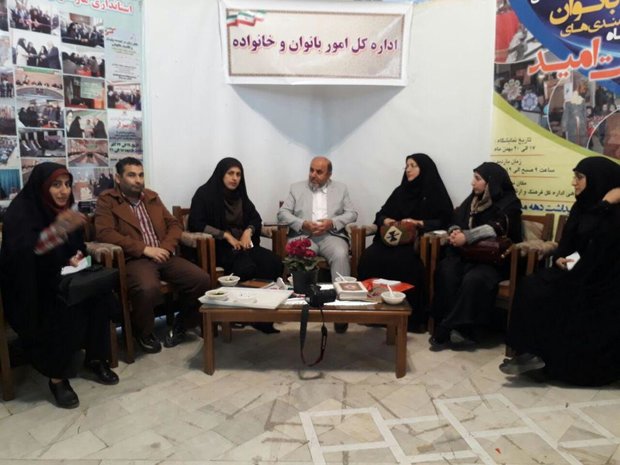 نمایشگاه توانمندی های بانوان مازندران افتتاح شد
