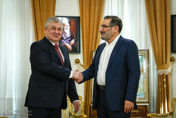 Shamkhani receives Putin's special envoy