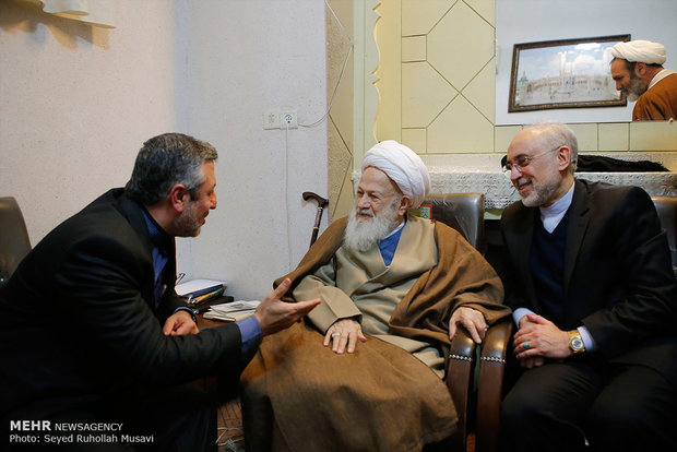 AEOI head meets with clerics in Qom