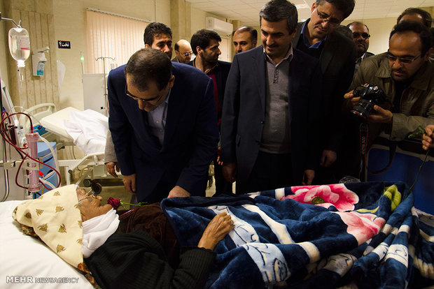 سفر سید حسن قاضی‌زاده هاشمی وزیر بهداشت، درمان و آموزش پزشکی به گرگان