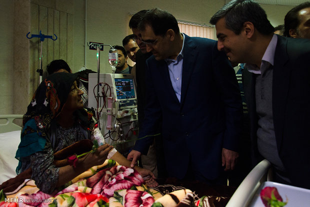 سفر سید حسن قاضی‌زاده هاشمی وزیر بهداشت، درمان و آموزش پزشکی به گرگان