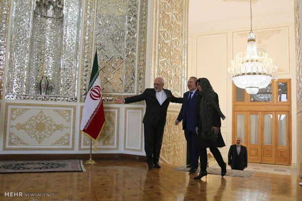 Zarif meets with Venezuelan oil min., FM