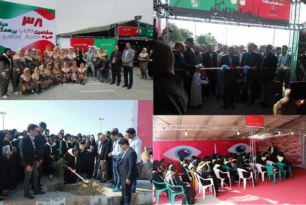 نمایشگاه «نه به اعتیاد» در شهرستان کنگان برگزار شد