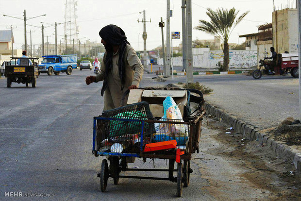 فقر و حاشیه نشینی در بندر چابهار