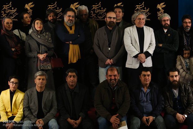 Fajr Filmfest; last day of pressers at Milad Tower 