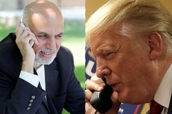«ترامپ» و «اشرف غنی» تلفنی گفتگو کردند