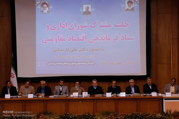 سفر علی لاریجانی رئیس مجلس شورای اسلامی به کرمان