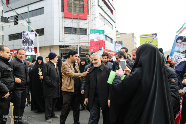 راهپیمایی 22 بهمن در تهران