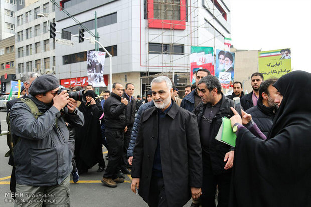 راهپیمایی 22 بهمن در تهران