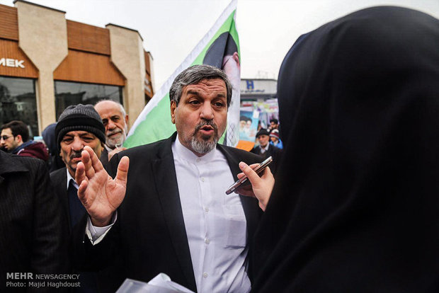 مسيرات انتصار الثورة الاسلامية في العاصمة طهران