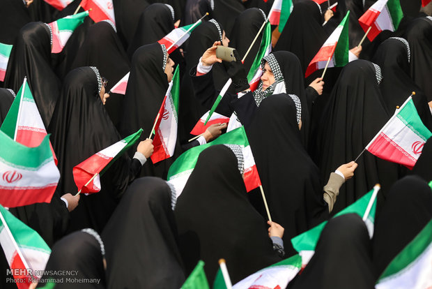 مسيرات ذكرى انتصار الثورة الاسلامية في طهران2