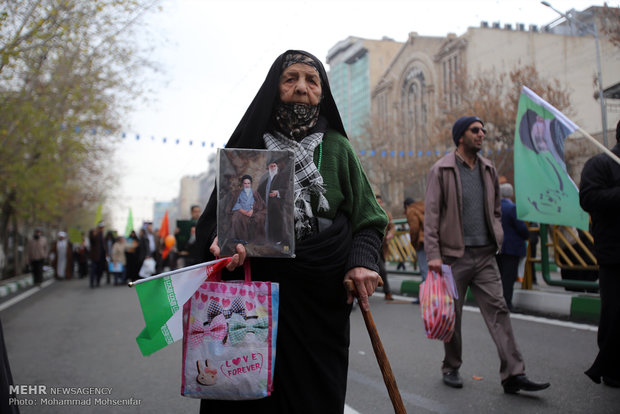 مسيرات ذكرى انتصار الثورة الاسلامية في طهران 2