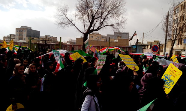 مسيرات ذكرى انتصار الثورة الاسلامية  جهارمحال 