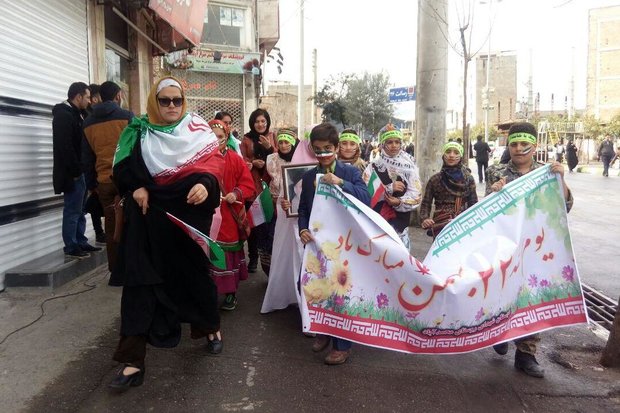 مسيرات ذكرى انتصار الثورة الاسلامية كركان