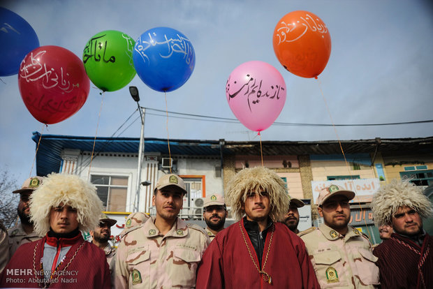 مسيرات ذكرى انتصار الثورة الاسلامية كركان