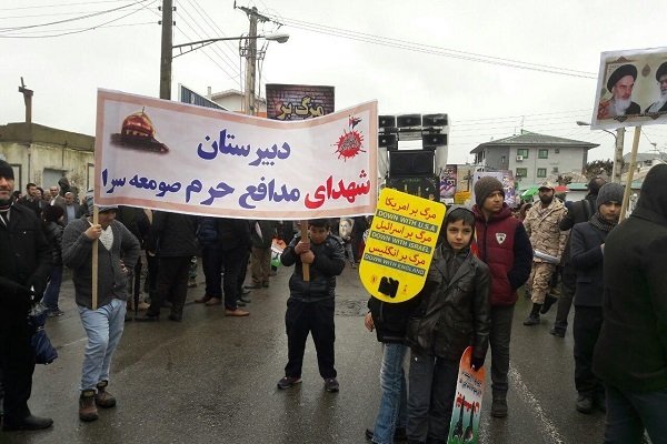 مسيرات ذكرى انتصار الثورة الاسلامية لرستان