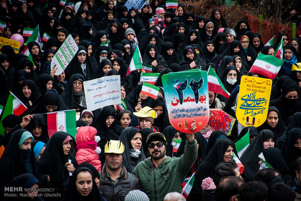 راهپیمایی یوم الله 22 بهمن در استانها - شاهرود