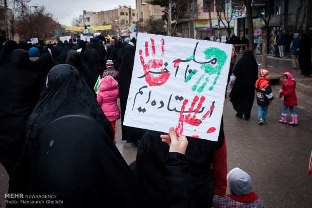 مسيرات ذكرى انتصار الثورة الاسلامية شاهرود