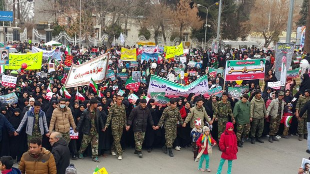 مسيرات ذكرى انتصار الثورة الاسلامية نیشابور