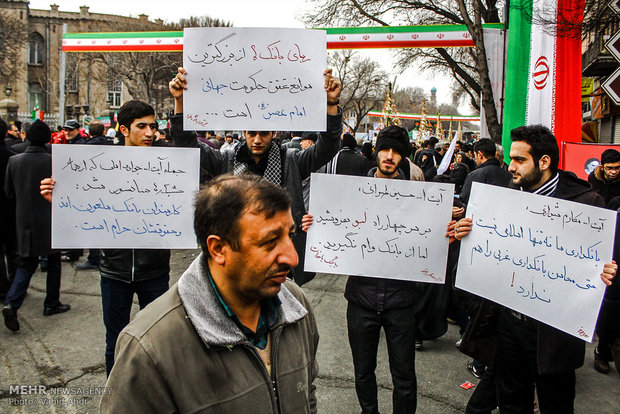 مسيرات ذكرى انتصار الثورة الاسلامية تبریز