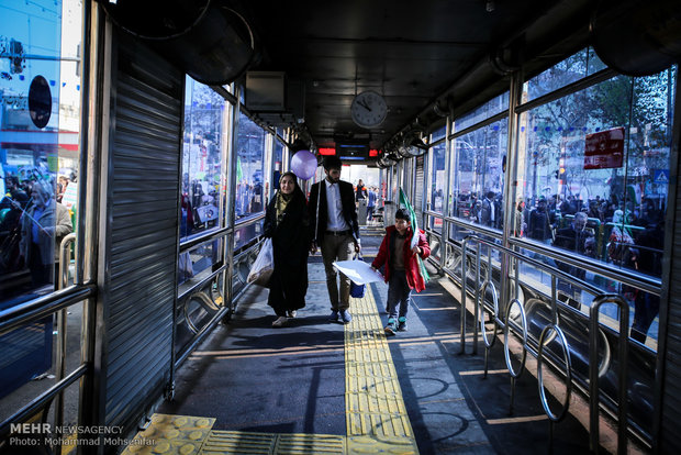 راهپیمایی یوم الله ۲۲ بهمن در تهران -۳