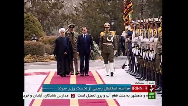 VIDEO: Swedish PM officially received by Pres. Rouhani 