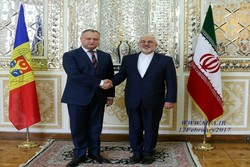 Zarif, Moldavan Pres. meet in Tehran