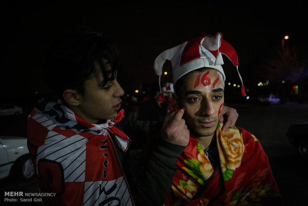 Tahran’daki derbi öncesinden kareler