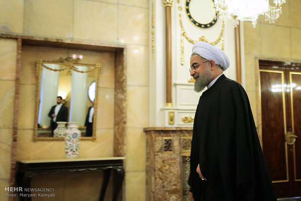 Pres. Rouhani meets with Moldovan counterpart