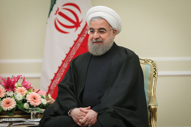 Pres. Rouhani meets with Moldovan counterpart